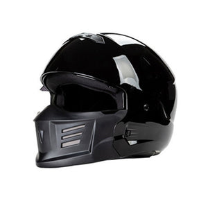 NANROBOT scooter helmet accessory, white and black design, lightweight helmet with adjustable straps for rider safety.