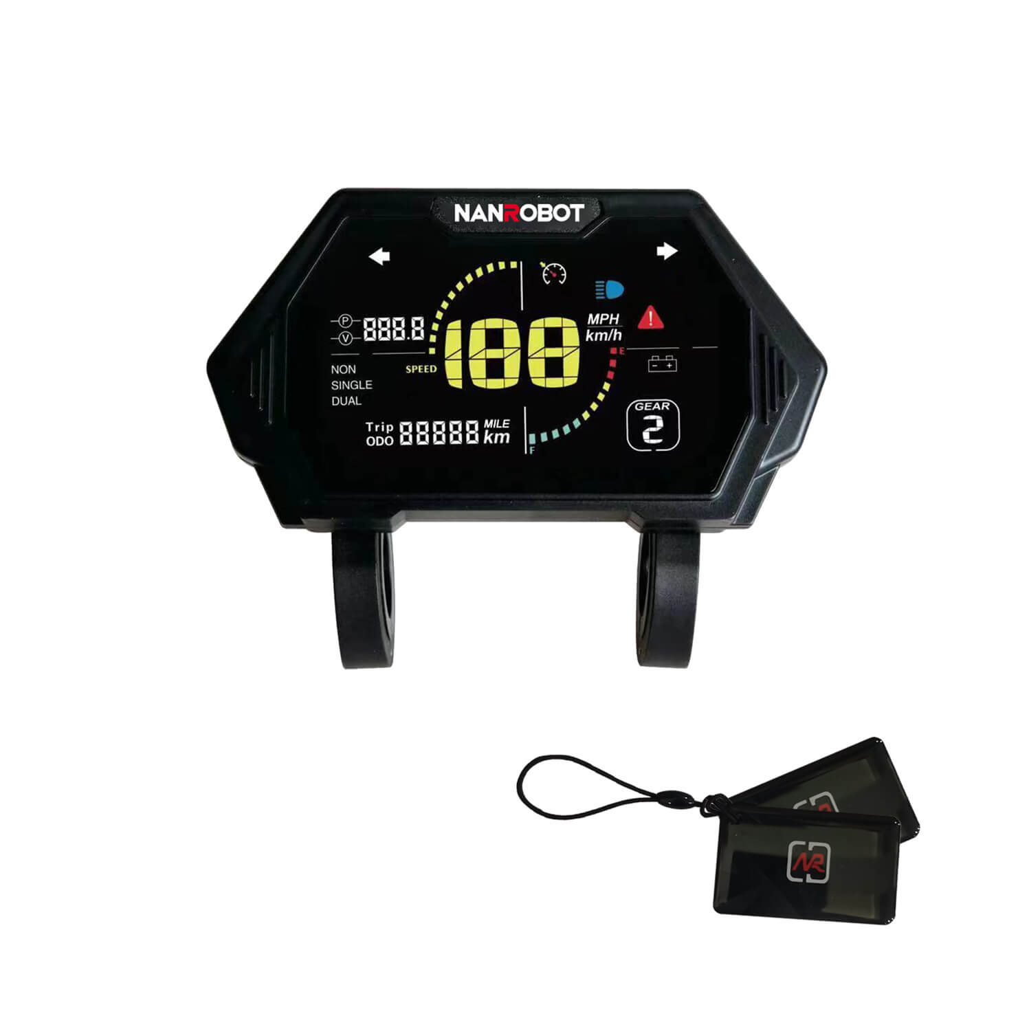 NANROBOTElectricScooterCenterDisplay