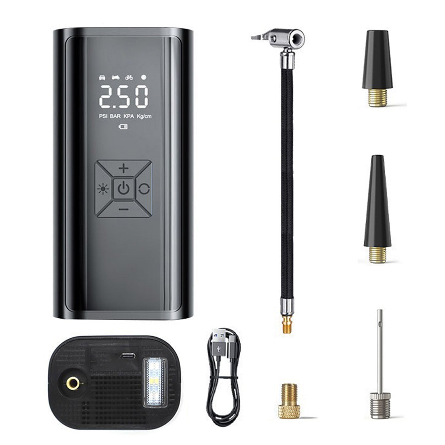 Portable Electric Scooter Tire Air Pump