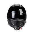NANROBOT helmet, a scooter accessory, shown in black with adjustable straps and ventilation for rider safety and comfort.