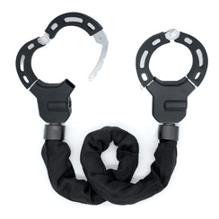 NANROBOT electric scooter chain lock with durable metal chain and lock mechanism for secure scooter locking.